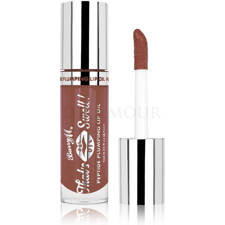 Barry M That´s Swell! Peptide Plumping Lip Oil Olejek do ust dla kobiet 6,5 ml Odcień Mocha Magic