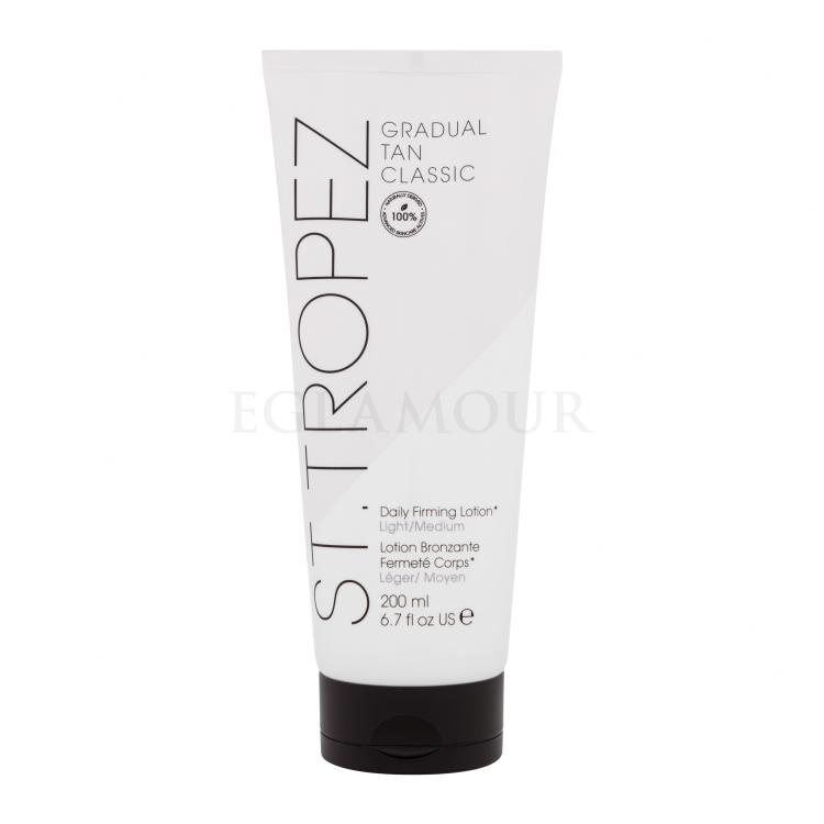 St.Tropez Gradual Tan Classic Daily Firming Lotion Samoopalacz dla kobiet 200 ml Odcień Light/Medium Bez pudełka