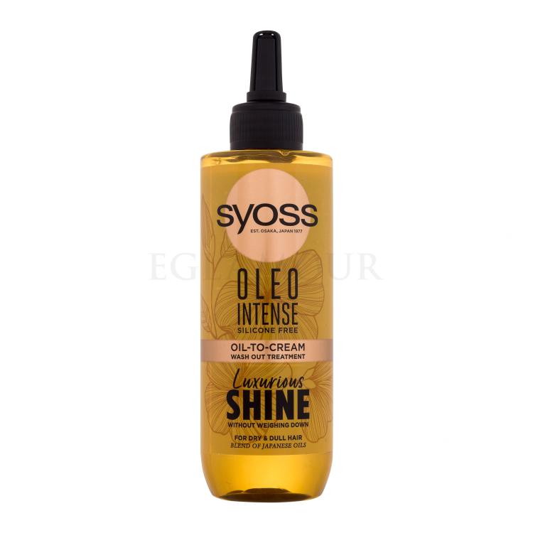 Syoss Oleo Intense Oil-To-Cream Balsam do włosów dla kobiet 200 ml