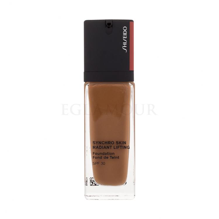 Shiseido Synchro Skin Radiant Lifting SPF30 Podkład dla kobiet 30 ml Odcień 510 Suede