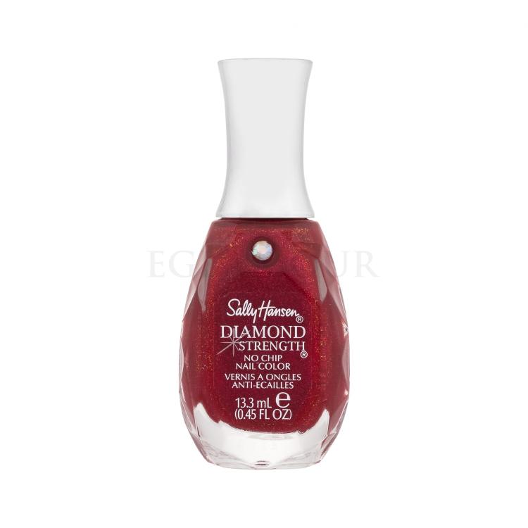 Sally Hansen Diamond Strength Lakier do paznokci dla kobiet 13,3 ml Odcień 370 Red Velvet