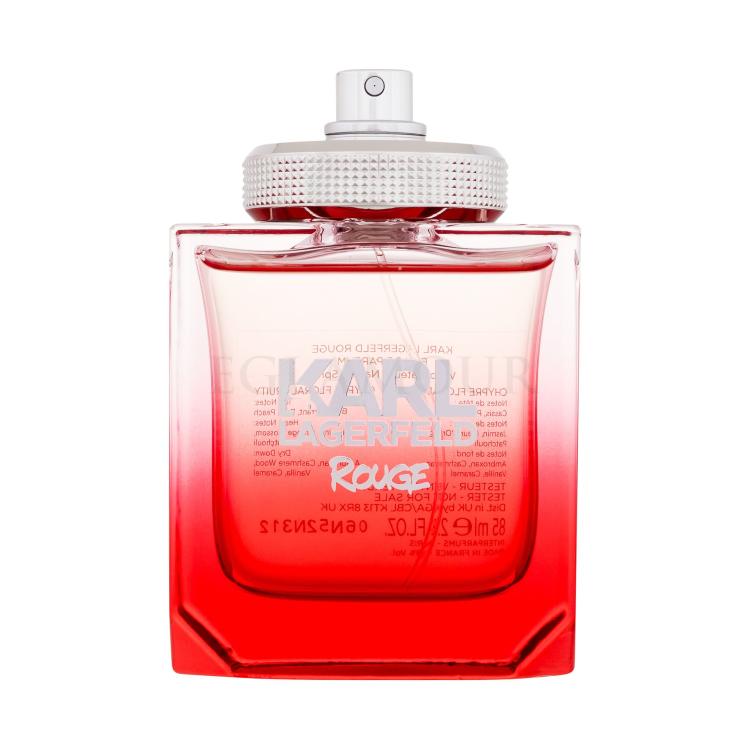 karl lagerfeld karl lagerfeld rouge woda perfumowana 85 ml  tester 