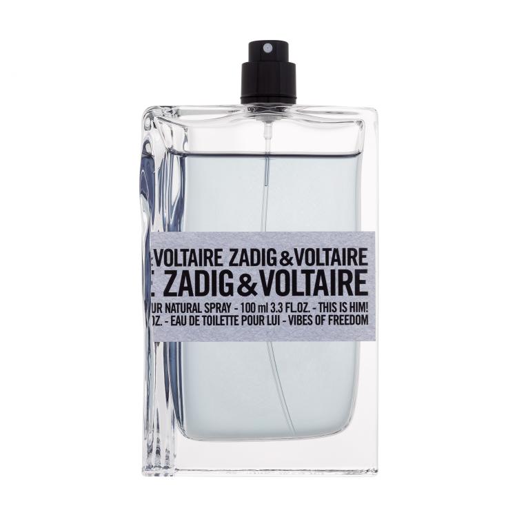 zadig & voltaire this is him! vibes of freedom woda toaletowa 100 ml  tester 