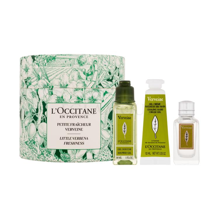 l'occitane en provence verveine woda toaletowa 7.5 ml   zestaw