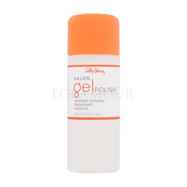 Sally Hansen Salon Gel Polish Acetone Remover Zmywacz do paznokci dla kobiet 60 ml