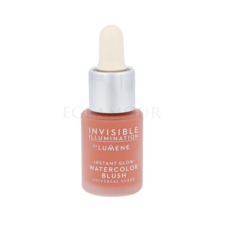 Lumene Invisible Illumination Watercolor Blush Róż dla kobiet 15 ml Odcień Universal