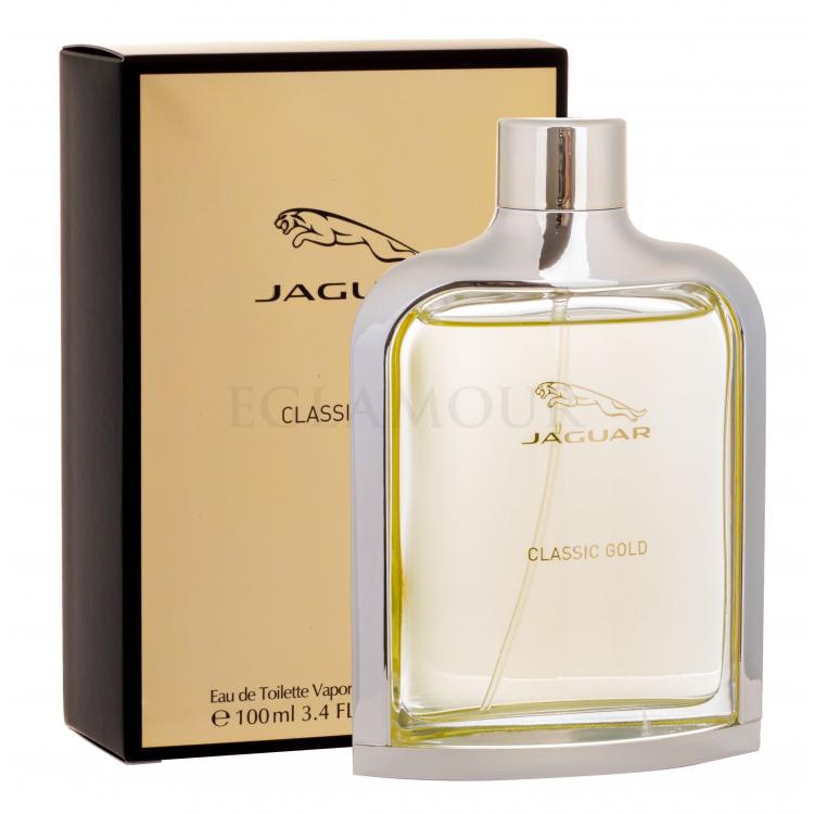 Jaguar Classic Gold Woda toaletowa dla mężczyzn 100 ml Uszkodzone pudełko